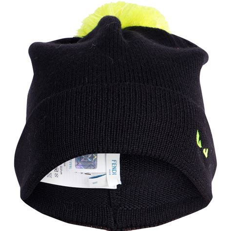 baby fendi beanie|fendi monster eyes beanie.